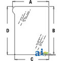 A & I Products Glass, Windshield, Lower (LH) 38" x24" x6" A-L151752